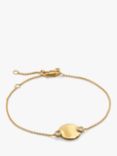 Monica Vinader Lab Grown Diamond Engravable Chain Bracelet, Gold