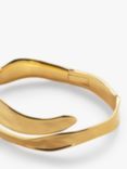 Monica Vinader The Wave Wrap Cuff, Gold