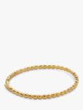 Monica Vinader Nura Teardrop Bangle, Gold