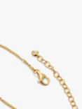 Monica Vinader Curb Twist Chain Bracelet, Gold