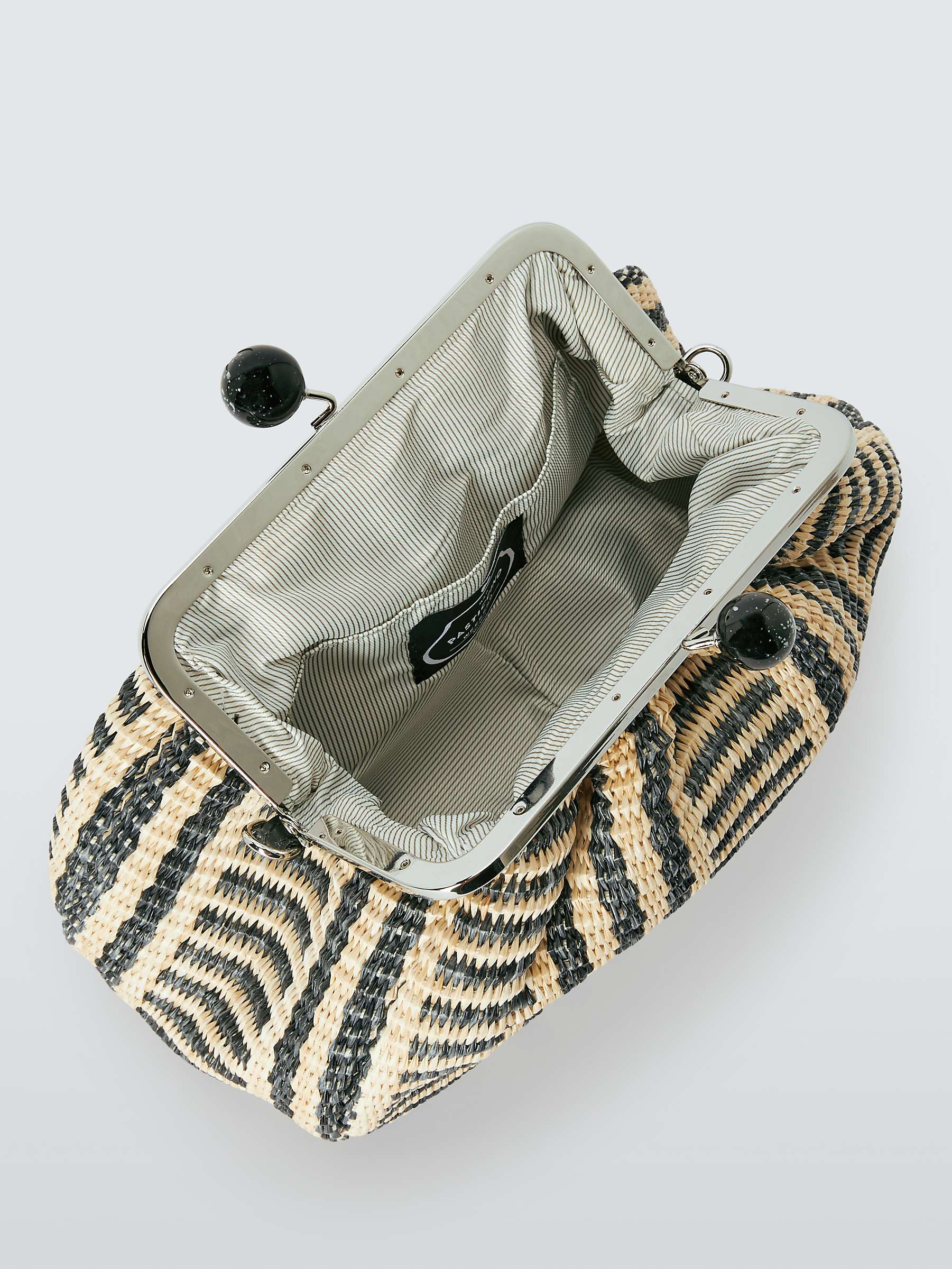 Buy Weekend MaxMara Locri Handbag, Black/Multi Online at johnlewis.com