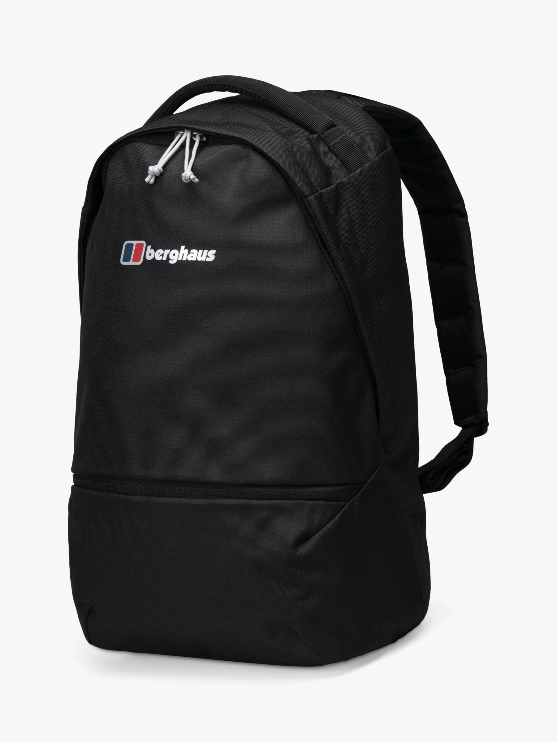 Buy Berghaus Logo Backpack, 25L, Black Online at johnlewis.com