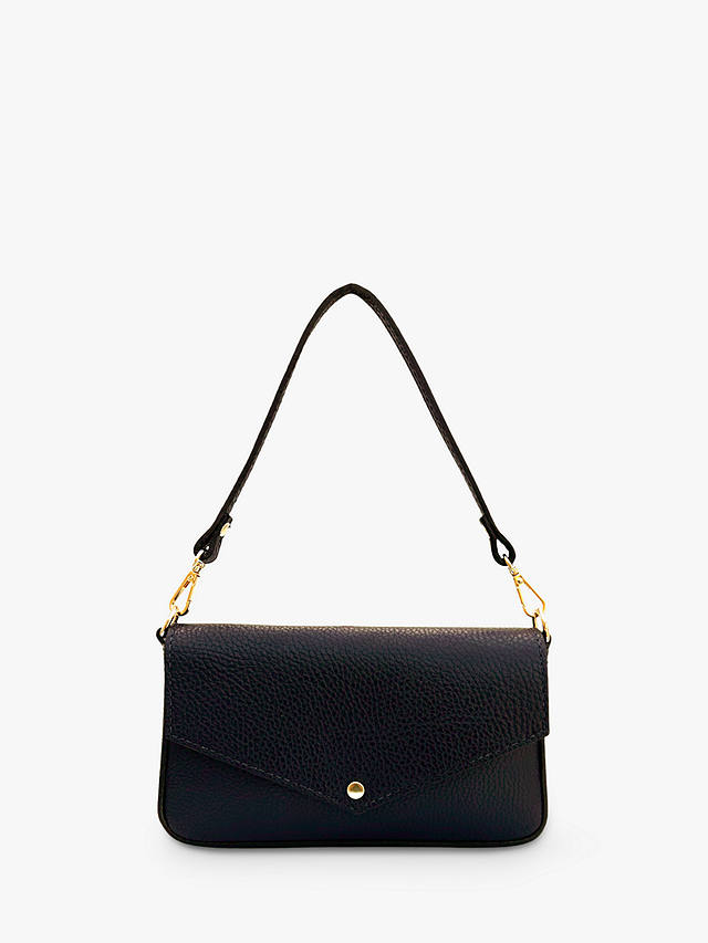 Apatchy The Munro Leather Shoulder Bag, Black