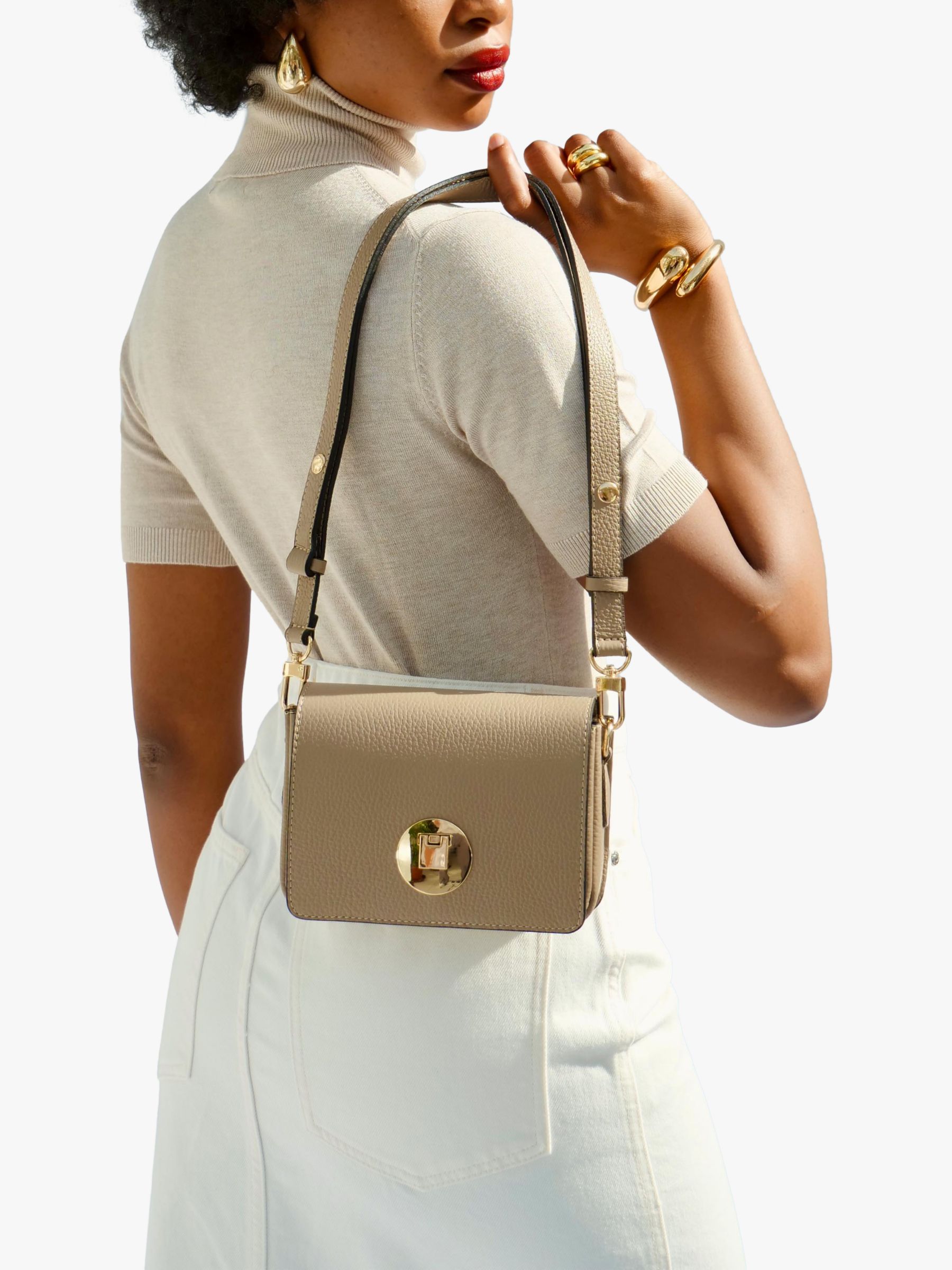 Buy Apatchy The Newbury Leather Crossbody Bag Online at johnlewis.com
