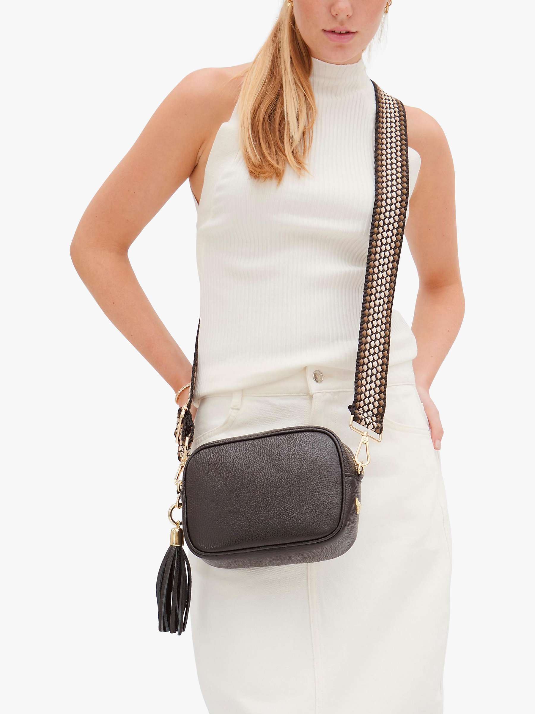 Buy Apatchy Dots Strap Leather Crossbody Bag Online at johnlewis.com