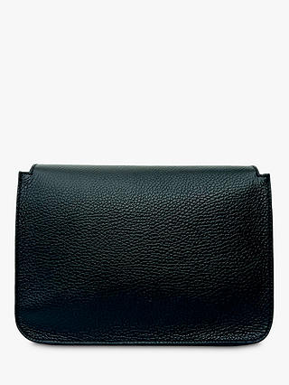 Apatchy The Newbury Maxi Leather Cross Body Bag, Black