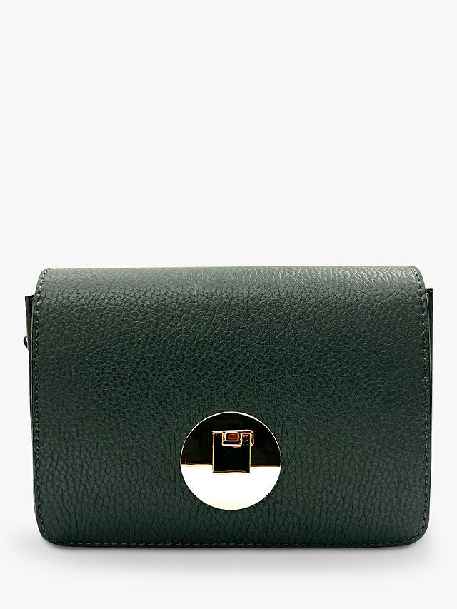 Apatchy The Newbury Leather Crossbody Bag, Racing Green