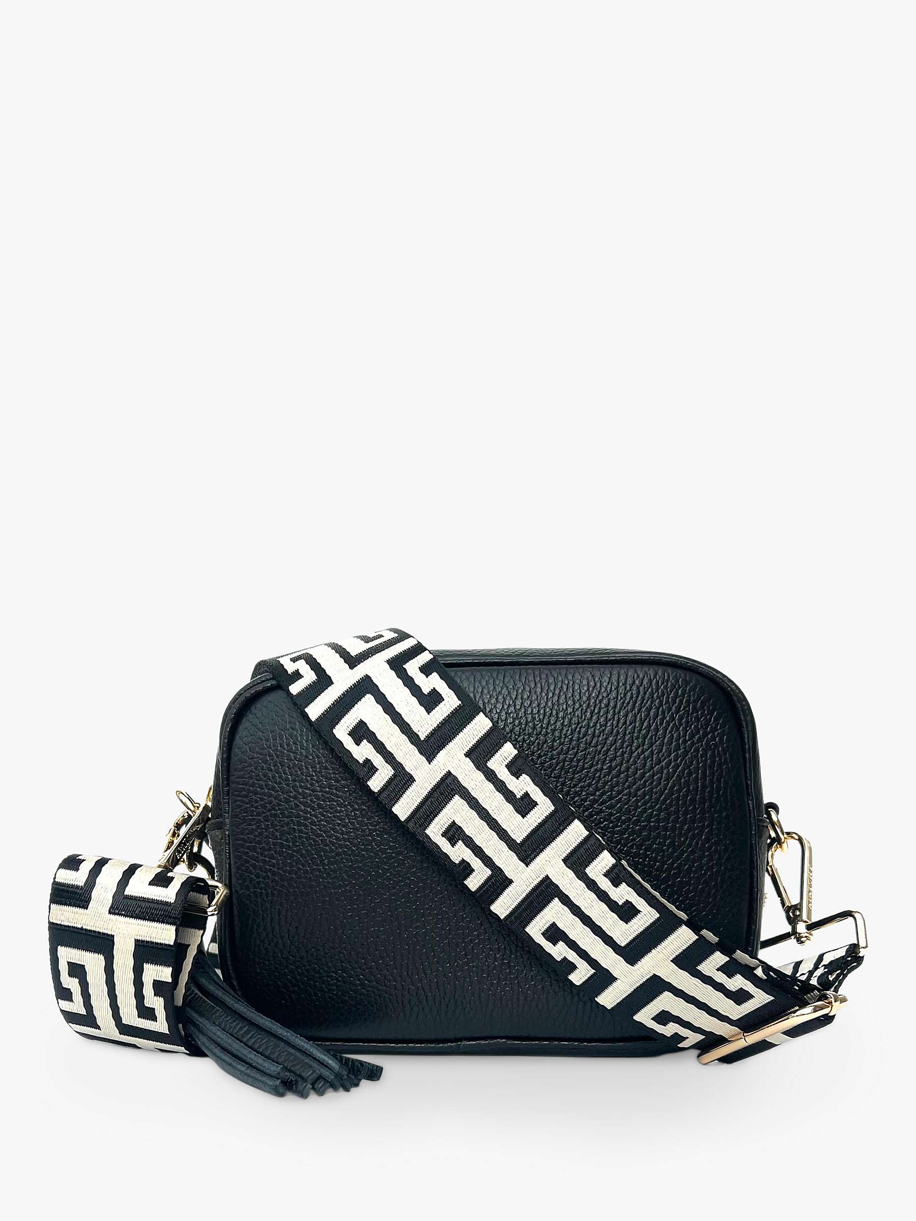Buy Apatchy Maze Strap Leather Crossbody Bag Online at johnlewis.com