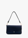 Apatchy The Munro Leather Shoulder Bag, Navy