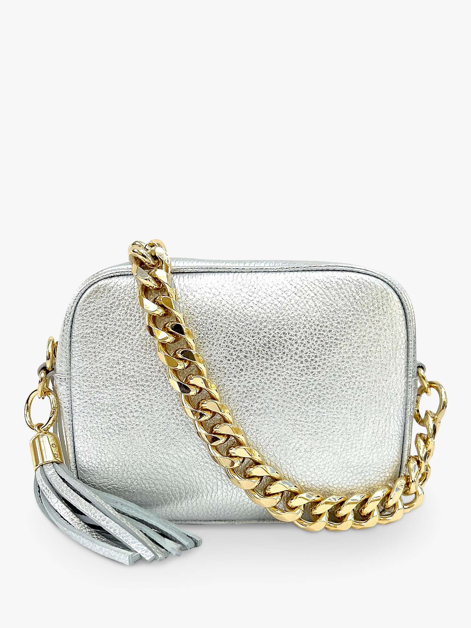 Buy Apatchy Chain Strap Leather Cross Body Bag Online at johnlewis.com
