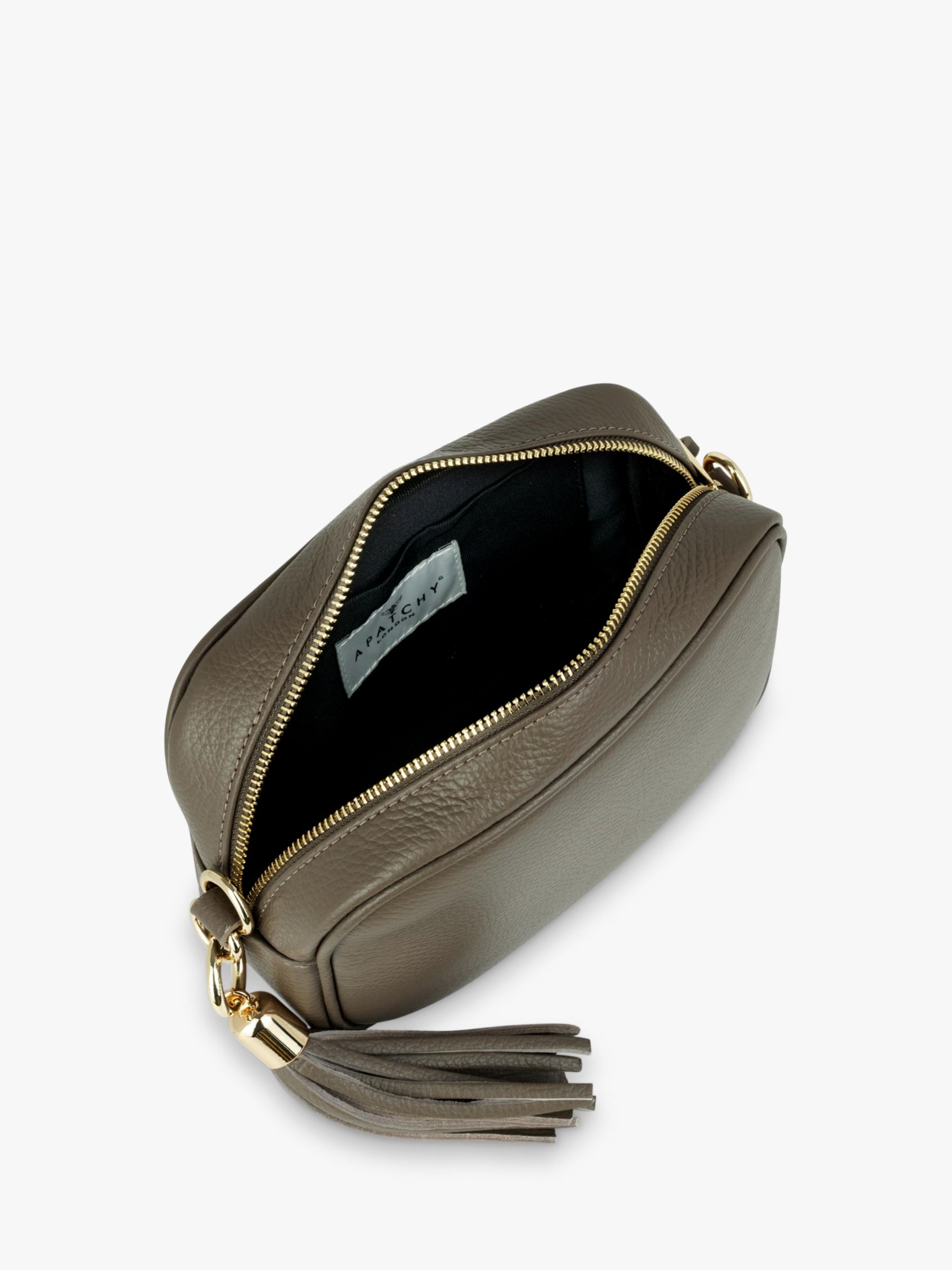 Buy Apatchy Stripe Strap Leather Crossbody Bag Online at johnlewis.com