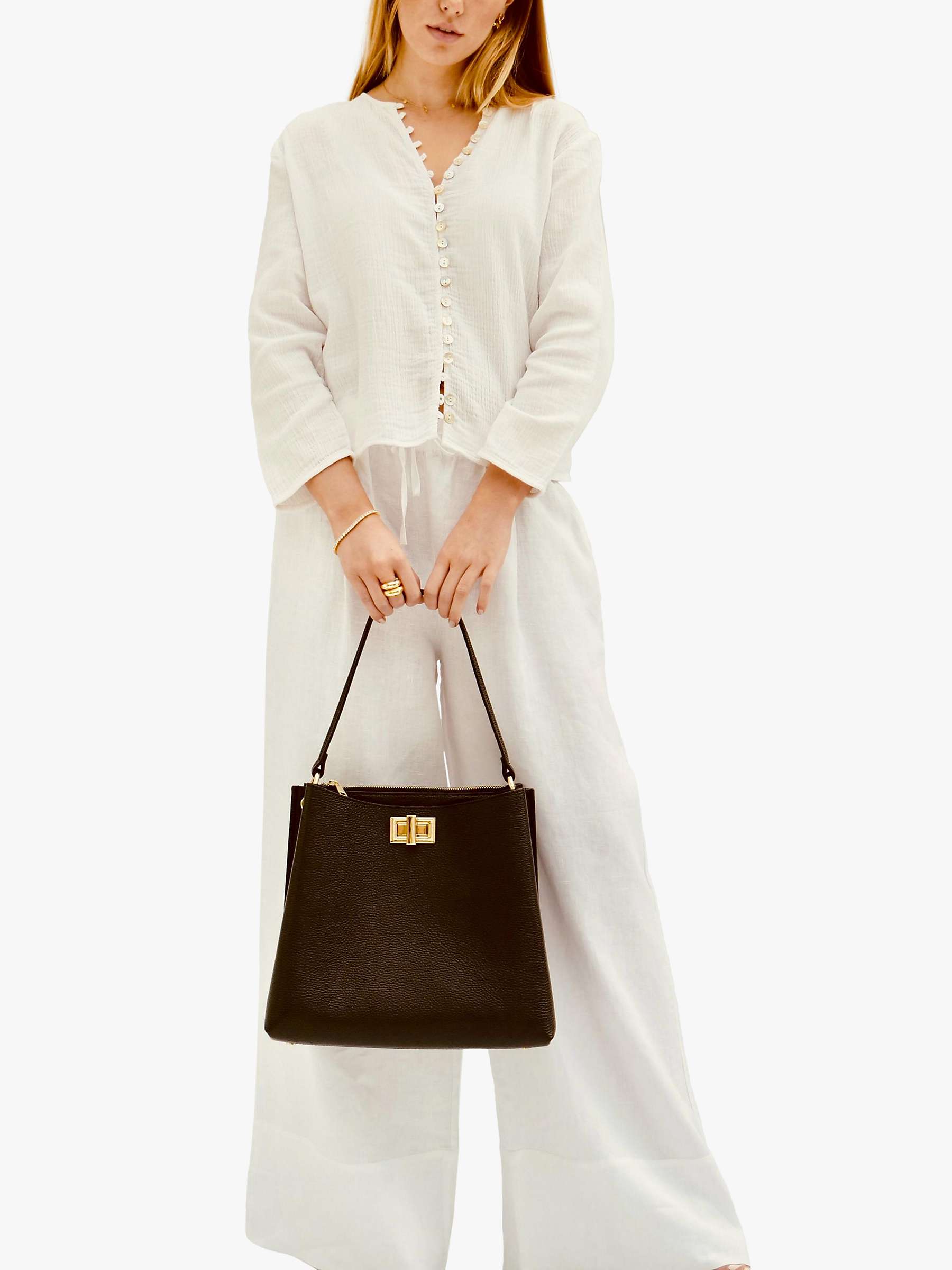 Buy Apatchy Leather Tote Bag Online at johnlewis.com