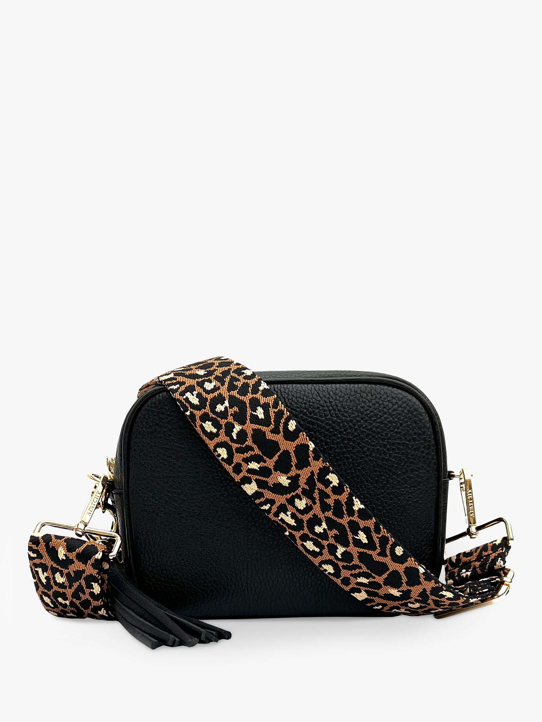 Buy Apatchy Cheetah Strap Leather Crossbody Bag Online at johnlewis.com