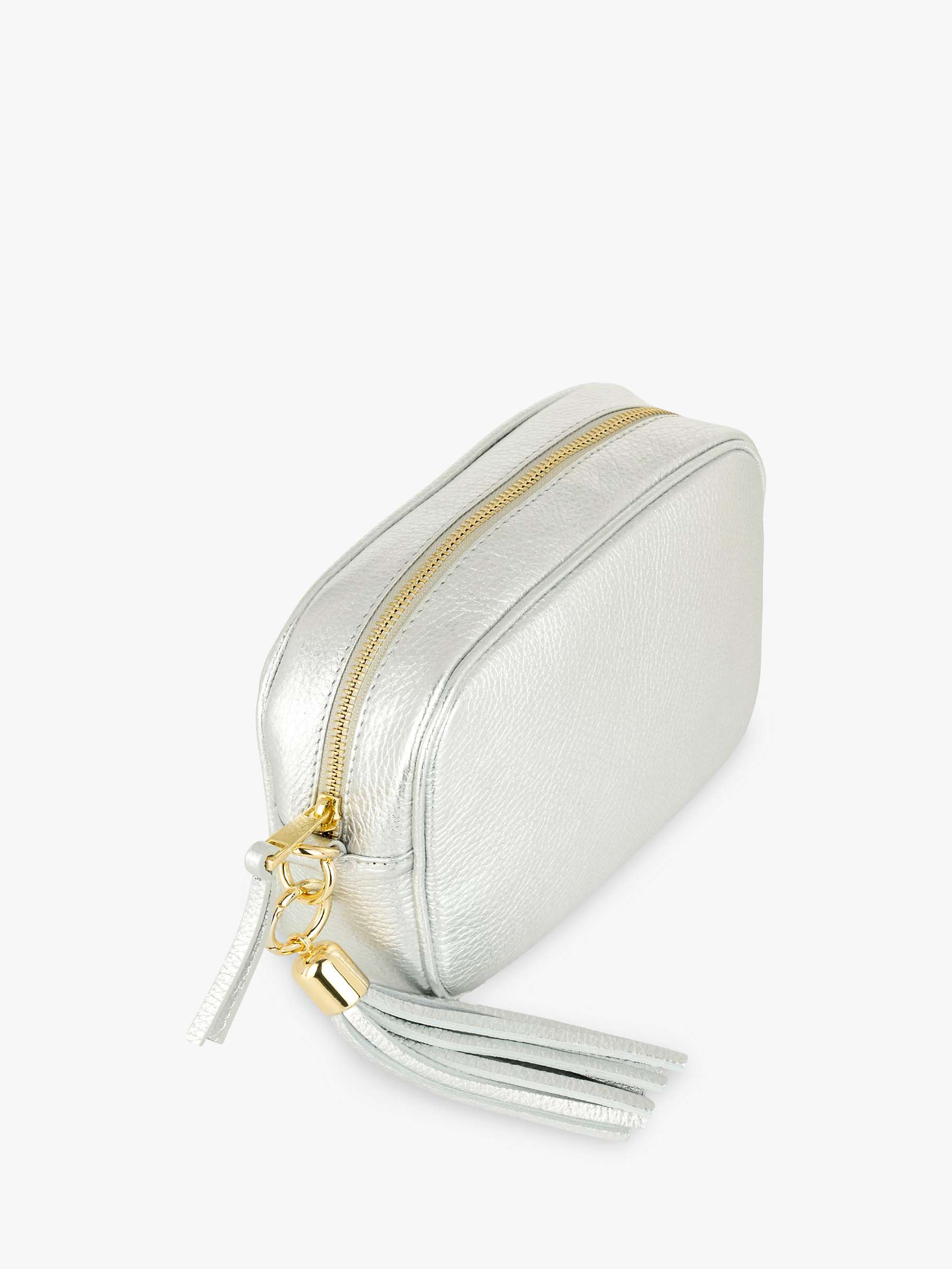 Buy Apatchy Chevron Strap Leather Cross Body Bag Online at johnlewis.com