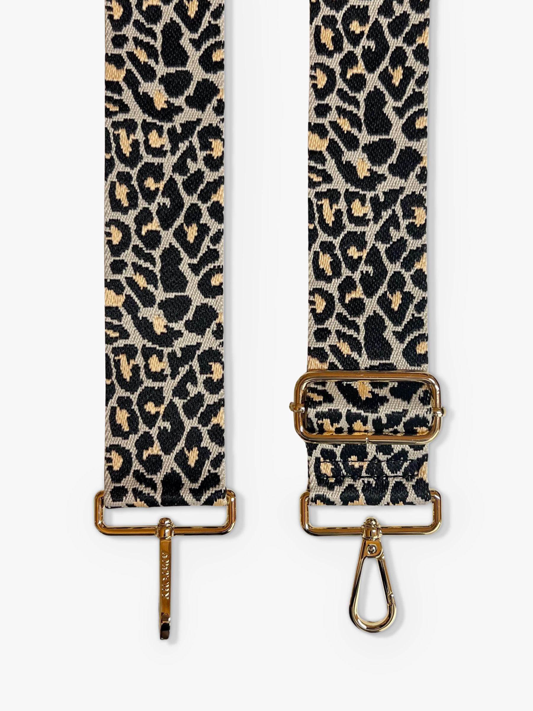 Buy Apatchy Cheetah Print Handbag Strap, Apricot/Multi Online at johnlewis.com