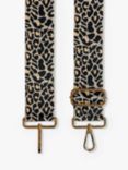 Apatchy Cheetah Print Handbag Strap, Apricot/Multi