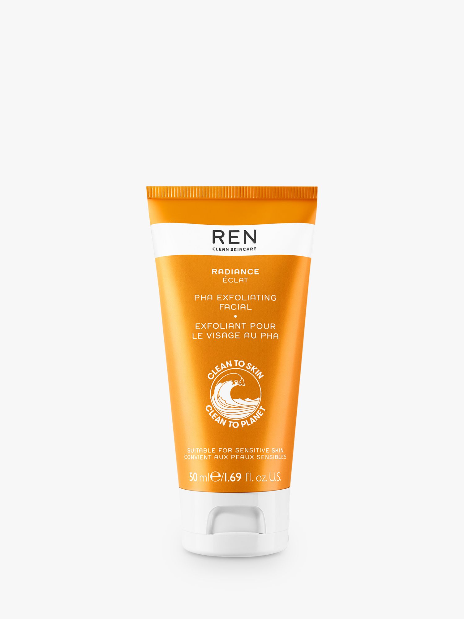 REN Clean Skincare Radiance PHA Exfoliating Facial, 50ml 1