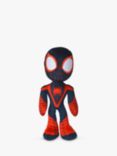 Spidey And His Amazing Friends Miles Morales/Spin Glow in the Dark Eyes Plush Soft Toy