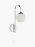 John Lewis Freya Bathroom Wall Light, Chrome