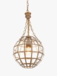 John Lewis Diya Ceiling Pendant Light, Brass