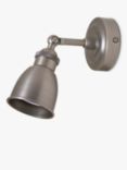 John Lewis Baldwin Single Spotlight, Pewter