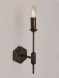 John Lewis Hex Wall Light Fitting, Oil Rubbed Bronze