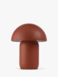 John Lewis Mushroom Rechargeable Dimmable Table Lamp, Orange