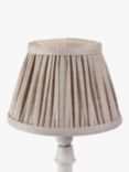 John Lewis Sophia Pleated Candle Lampshade, Natural