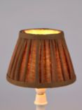 John Lewis Sophia Pleated Candle Lampshade, Caramel