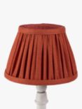 John Lewis Sophia Pleated Candle Lampshade, Clementine