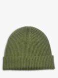 John Lewis Cashmere Beanie, Tarragon