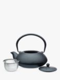 La Cafetière Cast Iron 5 Cup Teapot, 900ml, Black