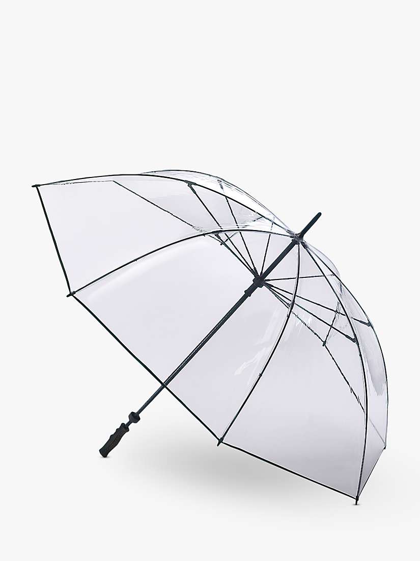 Buy Fulton Clear View PVC Umbrella, Clear Online at johnlewis.com
