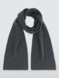 John Lewis Cashmere Scarf, Charcoal