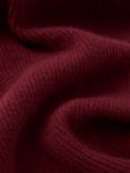 John Lewis Cashmere Scarf, Ruby Wine