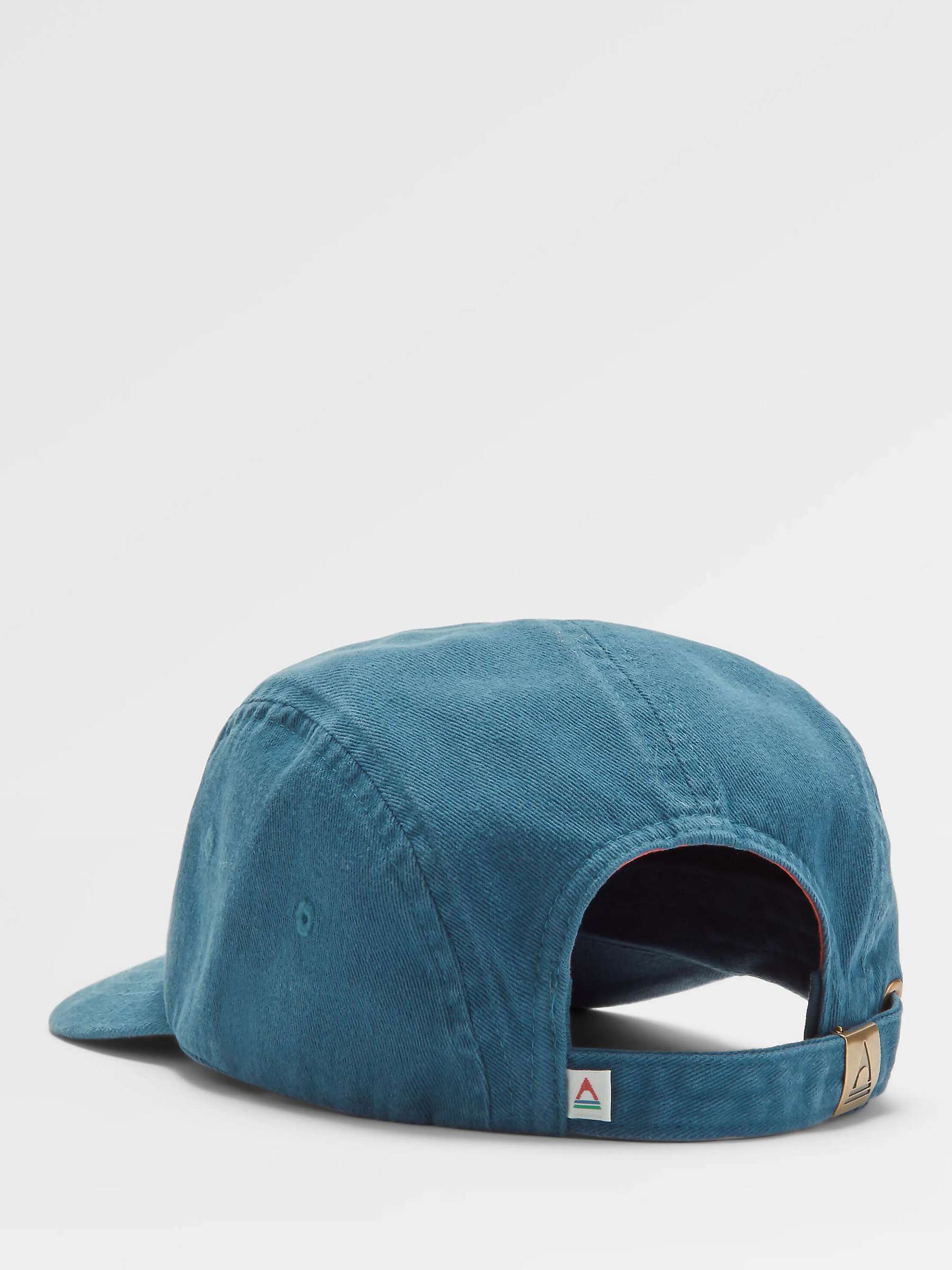 Buy Passenger Fixie Recycled Cotton Twill Cap, Tidal Blue Online at johnlewis.com