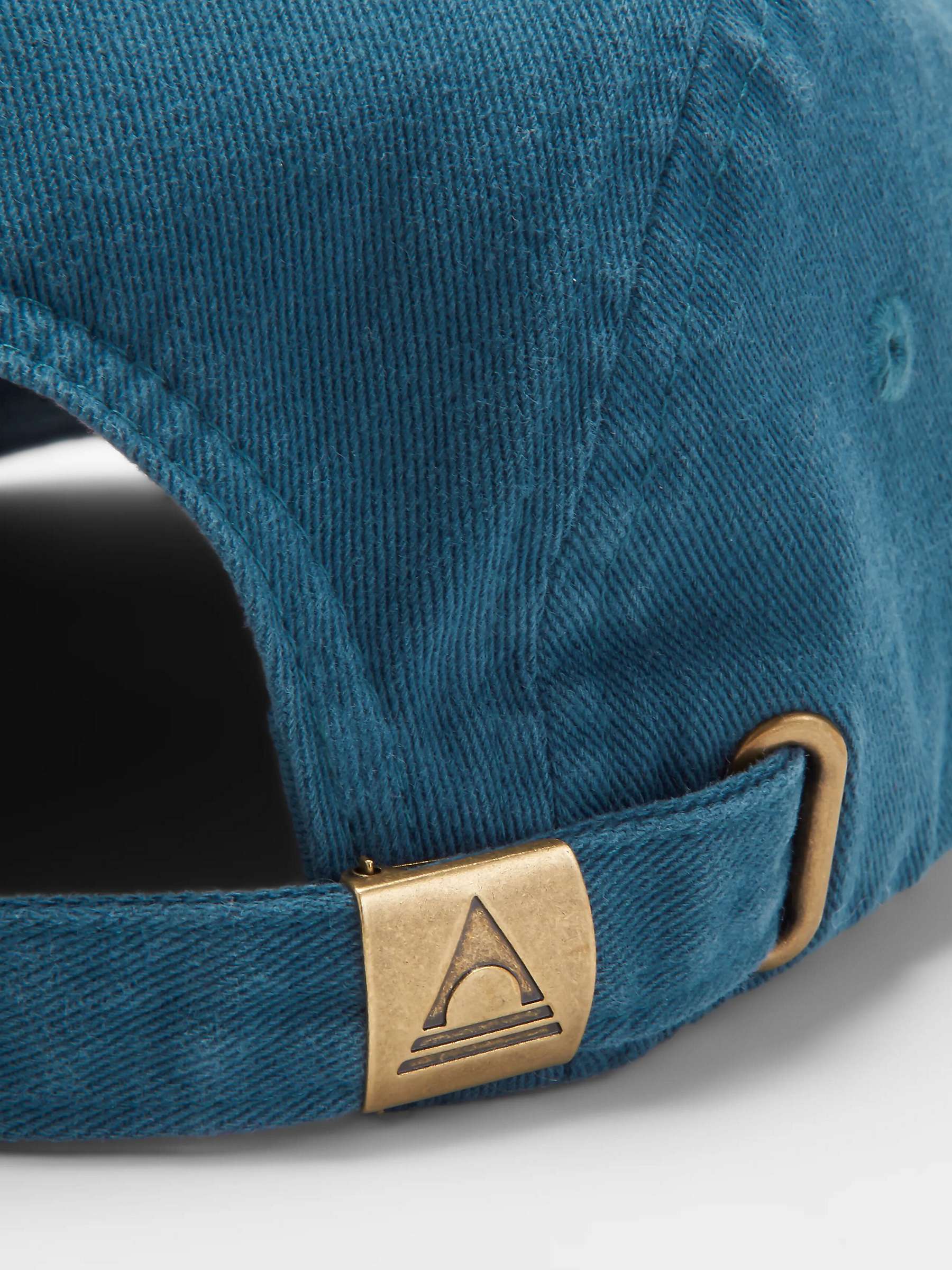 Buy Passenger Fixie Recycled Cotton Twill Cap, Tidal Blue Online at johnlewis.com
