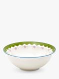 Eleanor Bowmer Electric Coast Star Stoneware Cereal Bowl, 17cm, Pink/Green