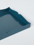 John Lewis Peacock Royale Lacquer Tray, FSC-Certified (MDF), Dark Green