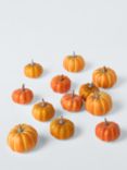 John Lewis Plastic Pumpkin Decorations, Pack of 12