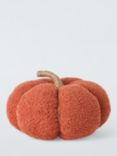 John Lewis Boucle Pumpkin Decoration, Burnt Orange