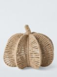 John Lewis Jute Pumpkin Decoration