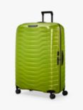 Samsonite Proxis 4-Wheel 86cm Expandable Suitcase, Lime