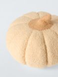 John Lewis Pumpkin Cushion, Cream