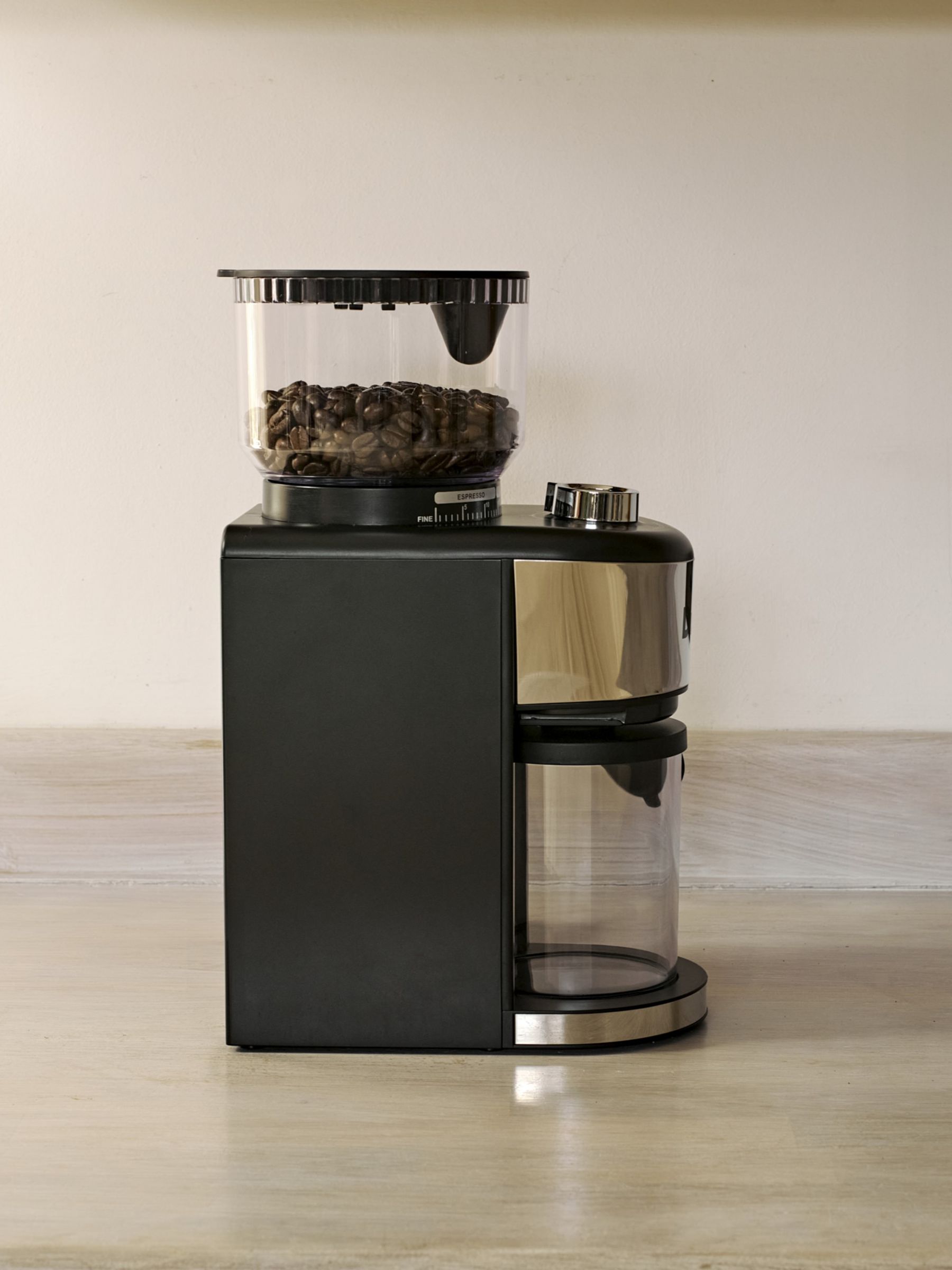 Dualit Burr Coffee Grinder, Black