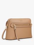 DKNY Byrant Dome Leather Cross Body Bag, Cappuccino