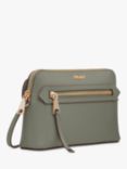 DKNY Bryant Dome Leather Cross Body Bag, Olive