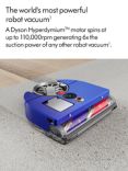 Dyson 360 Vis Nav™ Robot Vacuum Cleaner, Blue/Nickel