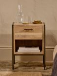 Nkuku Dasai Bedside Table, Natural