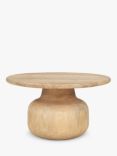 Nkuku Vivan Grooved Wood Coffee Table